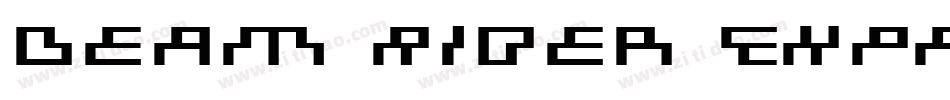 Beam Rider Expanded字体转换